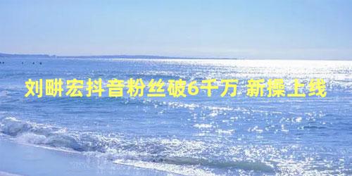 刘畊宏抖音粉丝破6千万 新操上线